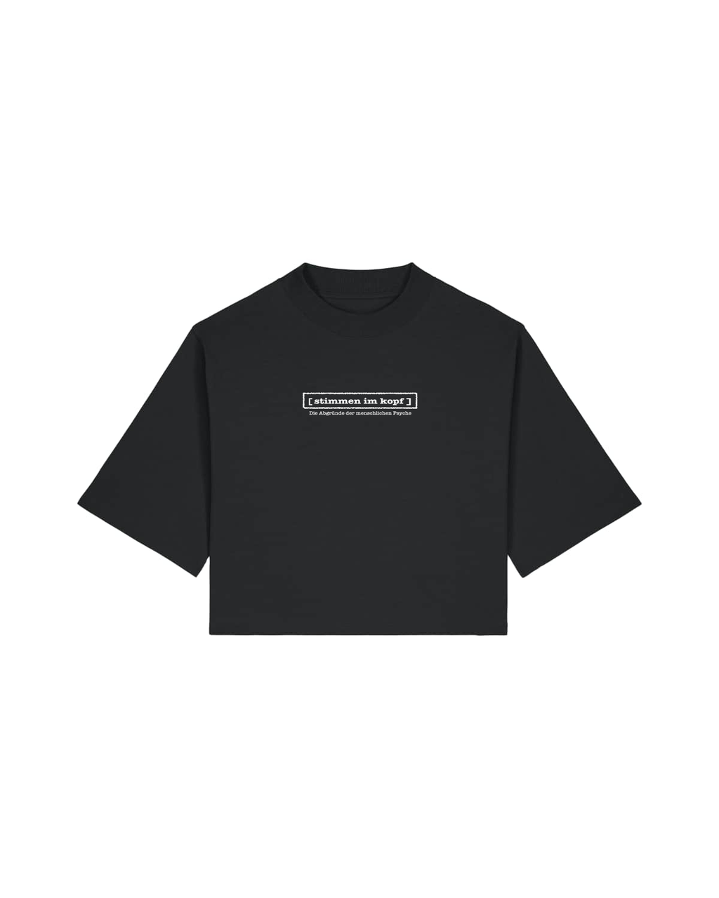 Cropped T-Shirt "Stimmen im Kopf - Archiv"