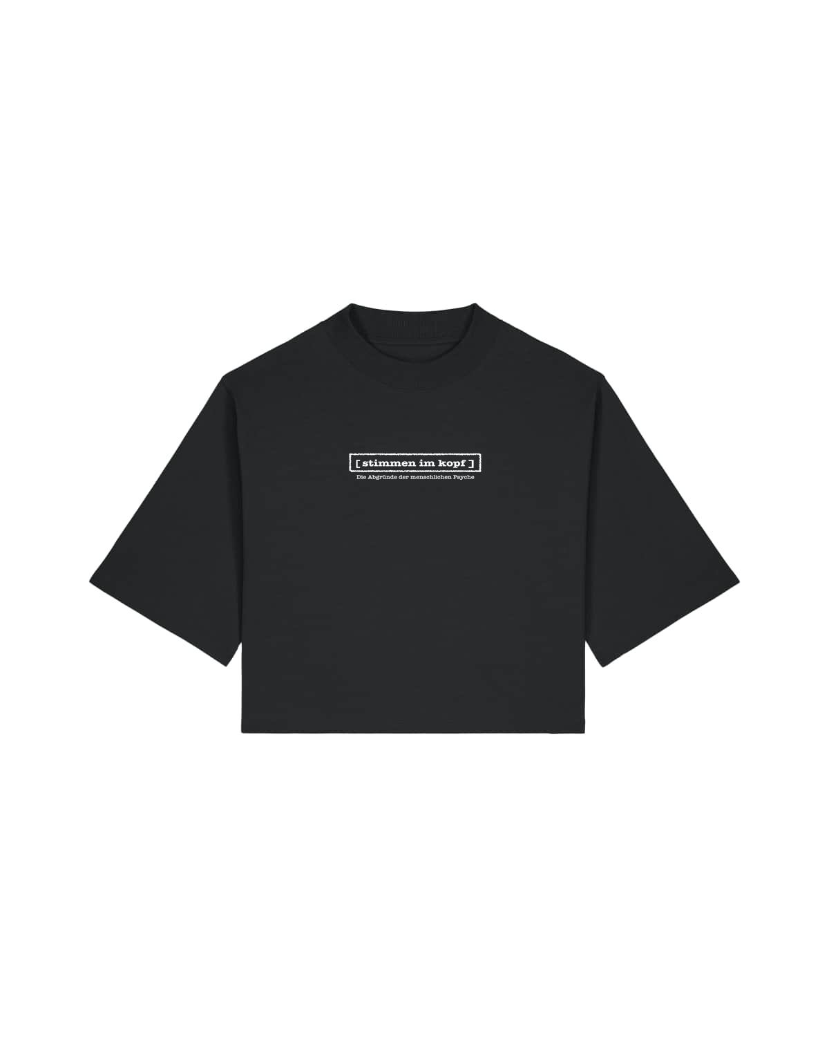 Cropped T-Shirt "Stimmen im Kopf - Archiv"