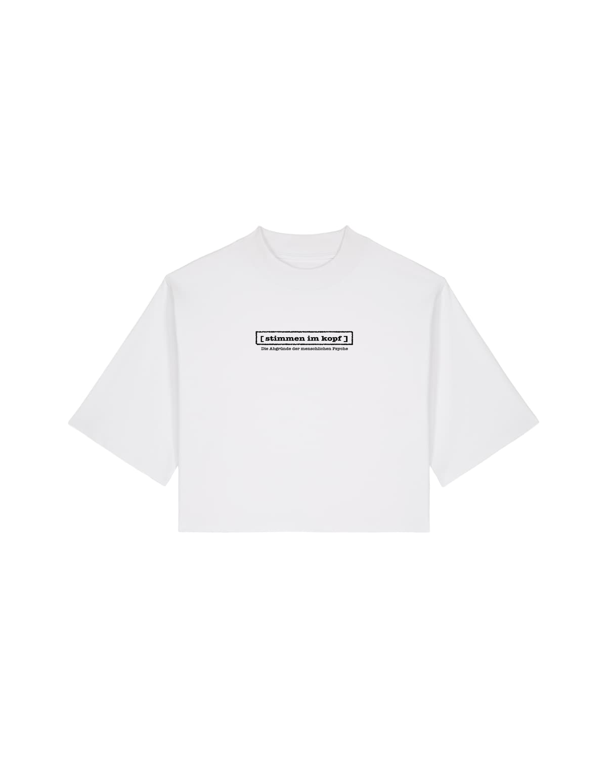 Cropped T-Shirt "Stimmen im Kopf - Archiv"