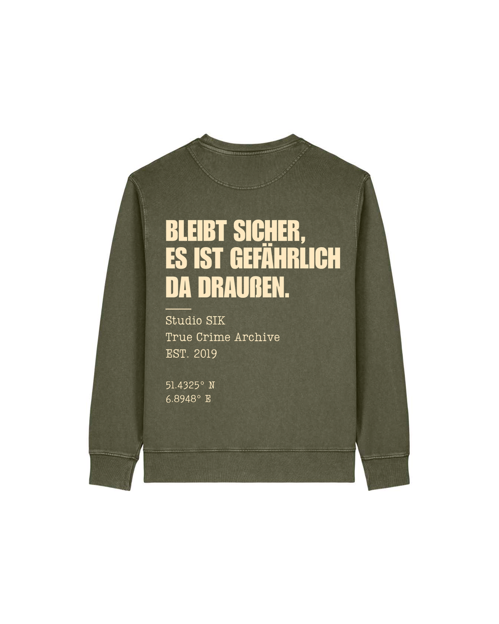 Sweatshirt "Stimmen im Kopf - Archiv"