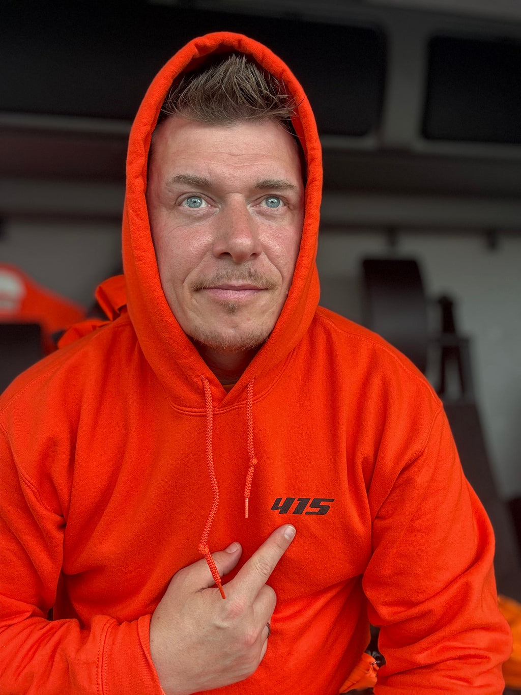 4-1-5 Hoodie Orange